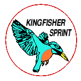 Kingfisher Sprint Badge